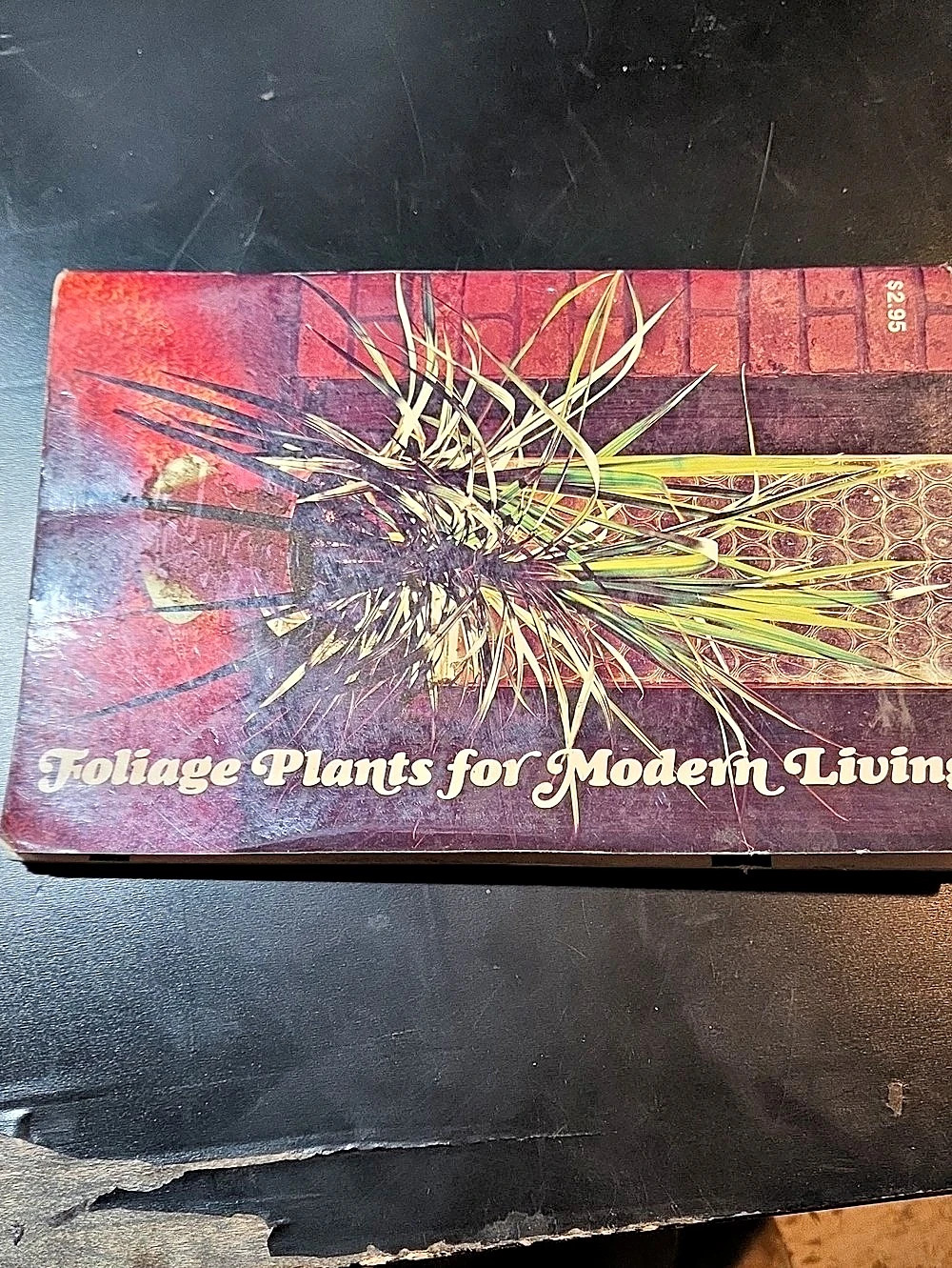 Foliage Plants for Modern Living Vintage Botanical Coffee Table Book